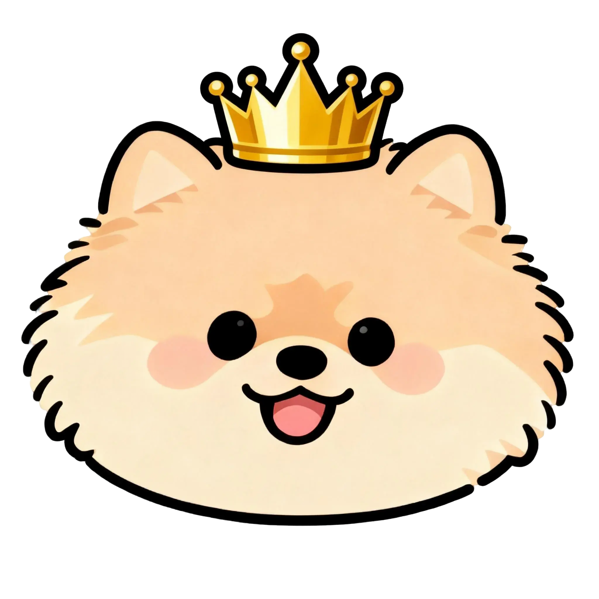 PuppyFocus virtual pet character — a cute white puppy companion