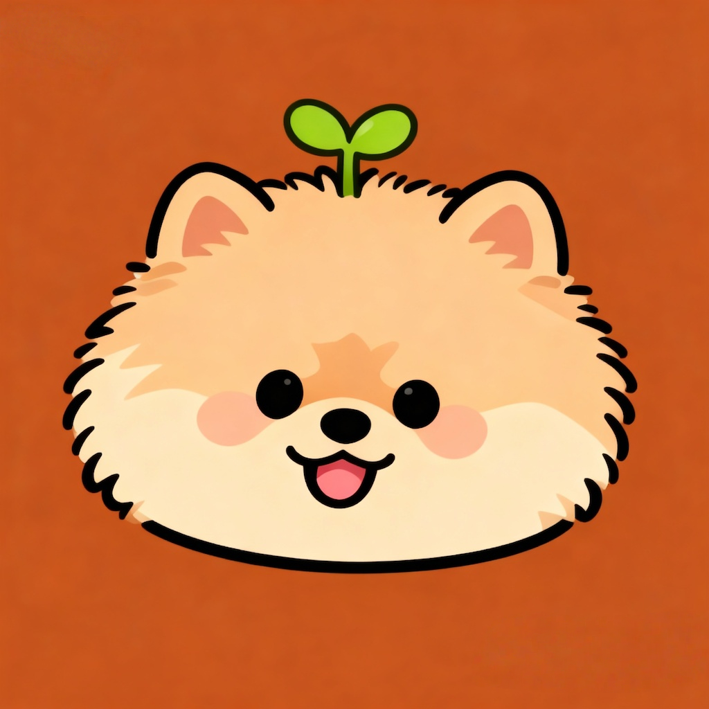 The official PuppyFocus application icon for iOS devices, featuring the white puppy character on a yellow background.